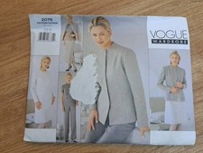 Vogue Wardrobe Pattern 2076