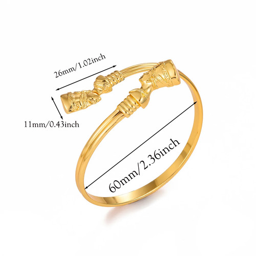 Egyptian queen nefertiti - egyptian, gold