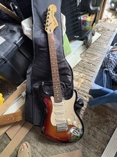 Fender squire  guitar with bag