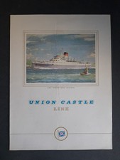 1971 Union Castle RMS Windsor Castle - Barlow Group Convention Dinner Menu