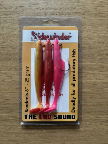 Sidewinder sand eel fishing - sidewinder,