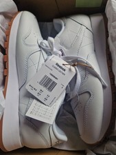 White Reebok Classic Leather