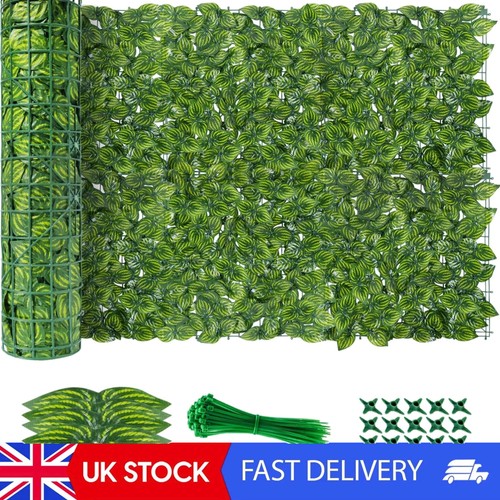 Lush artificial hedge - 6m,