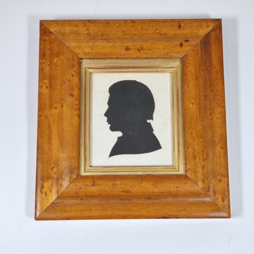 Antique 19thc silhouette - 19thc,