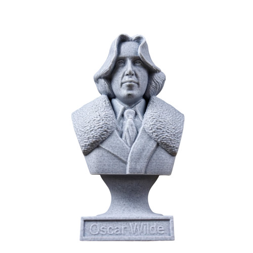 Oscar wilde bust literary - oscar,