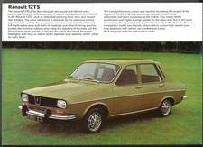 Renault 12 TS Saloon 1973-1974