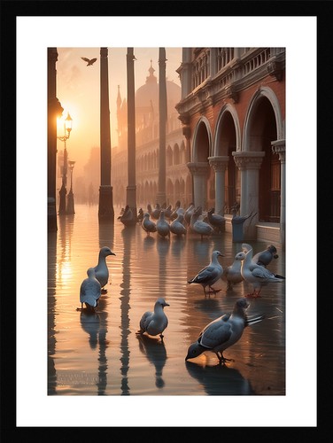 Epic venice canals framed - epic,