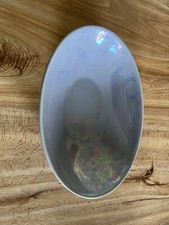 Retro Claremont & May Lavender Pearlised Oval Pot Pourri Bowl