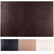 Set Of 4 Faux Leather