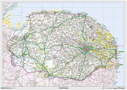 Norfolk ceremonial county - norfolk,