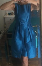 Alfred Sung Dress 8/10 size  Bridesmaid Formal Deep  Blue