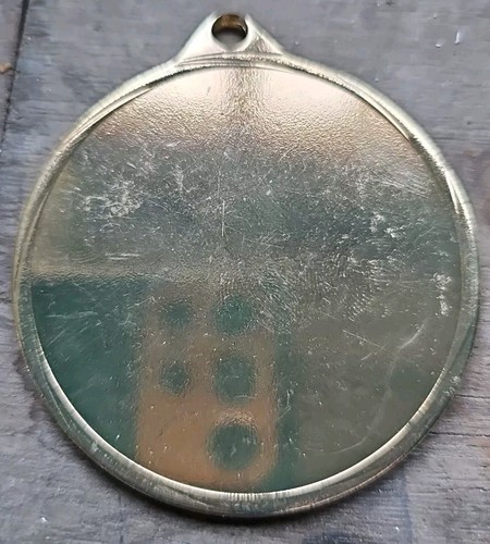 Gold metal round 69mm medal - 20,
