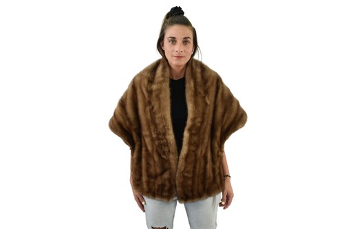 Handmade mink fur stole - handmade,
