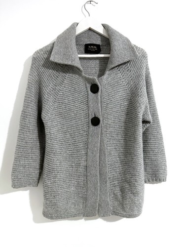 Peal 100 cashmere grey - cashmere, knit