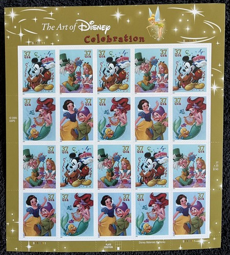 Usa stamp sheet the - the, art