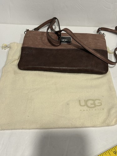 Ugg suede clutch - clutch, crossbody