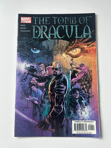 The tomb dracula issue - tomb,