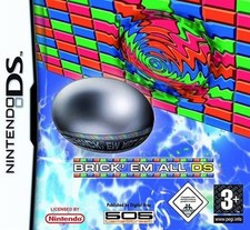 Brick Em All - Nintendo DS Arcade Puzzle Video Game