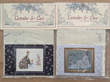 Lavender & Lace Cross Stitch