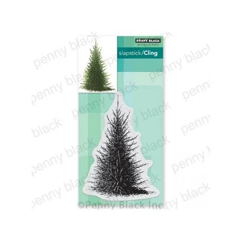 Penny black cling rubber - penny,