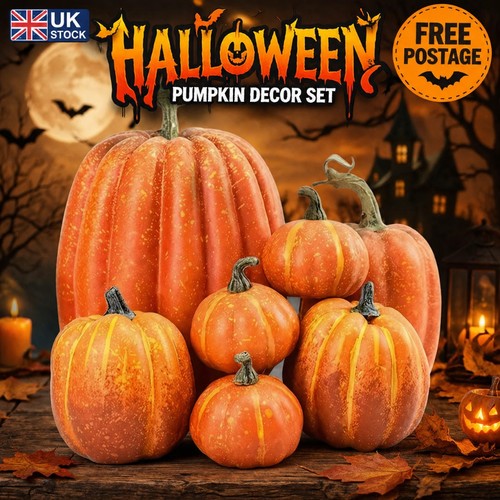 7pcs large foam pumpkin - 7pcs,