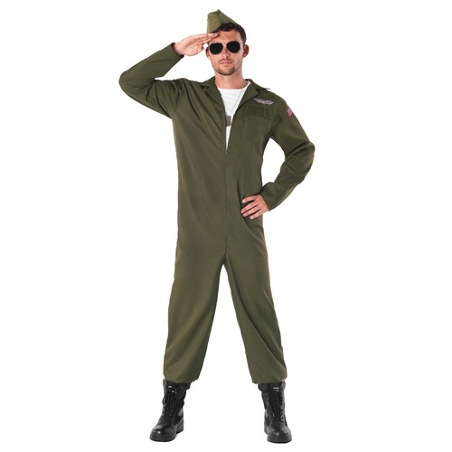 Men aviator flightsuit - aviator,