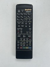 GENUINE SANYO 14CT1 VCR REMOTE CONTROL RC-BC ORIGINAL VHS Black Video Plus+