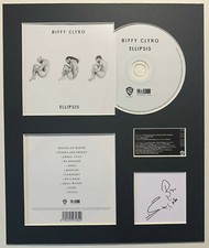 BIFFY CLYRO - Signed Autographed - ELLIPSIS - Album Display