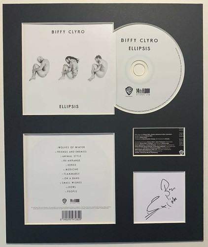 Biffy clyro signed - -,