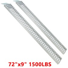 2× 1500LBS Loading Ramp Steel