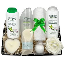 Women Simple Skin Care Gift Hamper Mother Birthday Wife Daughter Christmas Set