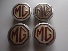 MG TF ALLOY WHEELS CENTRE CAPS X4