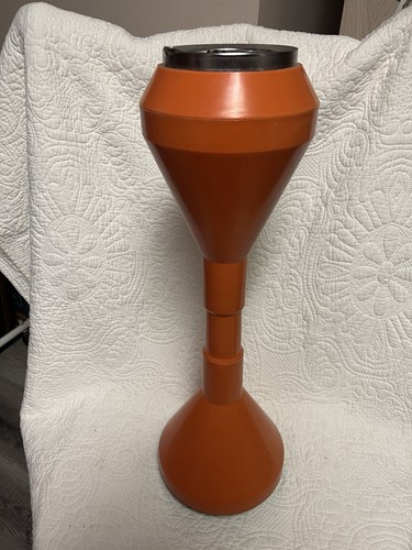 Vintage 1970s orange plastic - vintage,