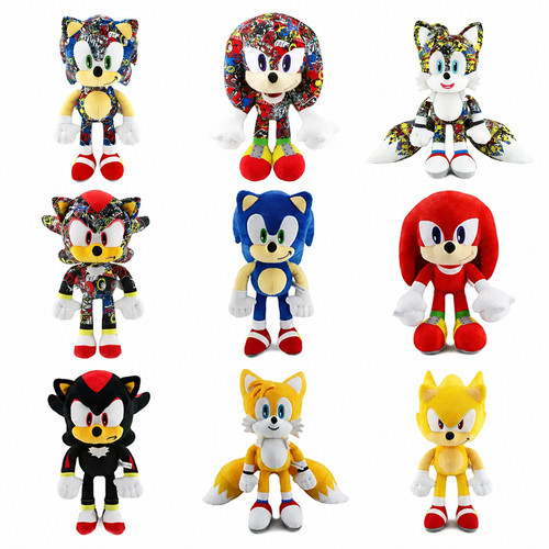 Sonic hedgehog plush - plush, tails