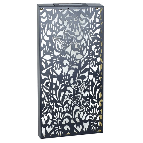 Solar hummingbird metal wall - solar,