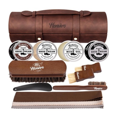 Henviro leather shoe polish - leather,
