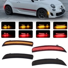 4PCS Front Rear Dynamic LED
