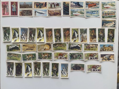 Brooke bond tea vintage cards - bond,