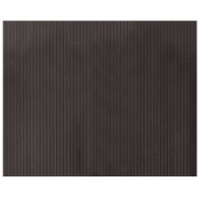 Rug Floor Mat Area Carpet Runner Rectangular Dark Brown Bamboo vidaXL