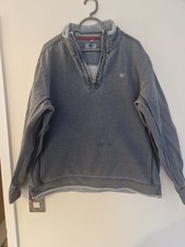 Fat Face 1/4 Zip Up XXL Blue