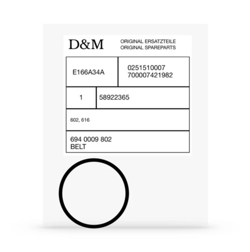 Denon mechanism drive belt - denon,