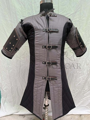 Medieval gambeson armor - gambeson,