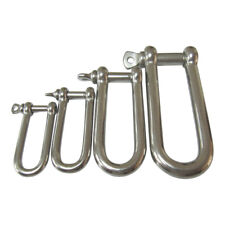 Long D Shackle, 316 Stainless