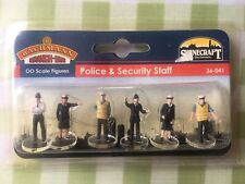 Subbuteo BACHMANN Police Squad all SIX Figures FACTORY FINISHED BOXED & Perfect