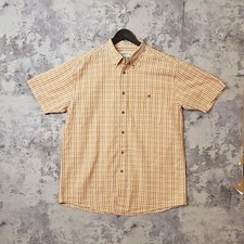 Orvis Shirt Men's Large Orange