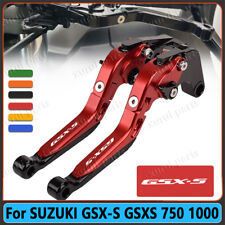 NEW For SUZUKI GSX-S GSXS 750 1000 CNC Foldable Extendable Brake Clutch Levers