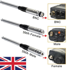Telescopic CB 27mhz Antenna TNC BNC SMA Male/Female SDR Quansheng UV-K5 UV-K6 HF