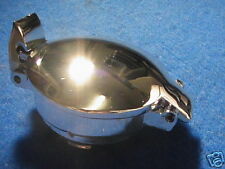 CLASSIC MINI CHROME FLIP TOP ASTON STYLE PETROL CAP  EXCEPT MPI,