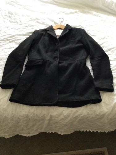 Ladies black pytchley wool - black,