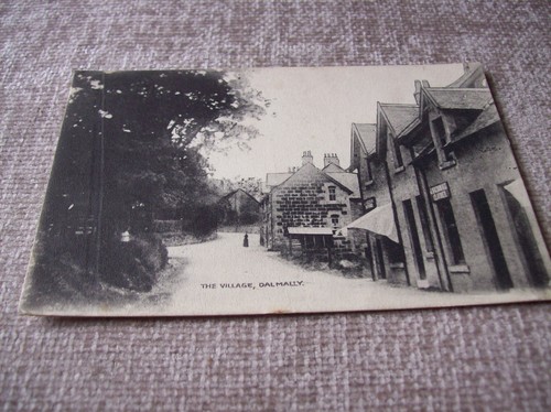 Postcard the village - postcard, --